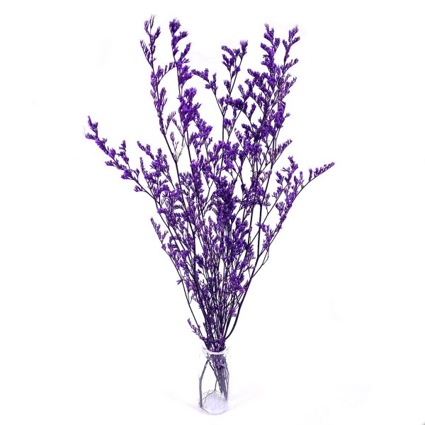 紫色情人草乾花花束