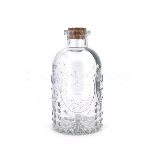 木塞圖騰玻璃瓶