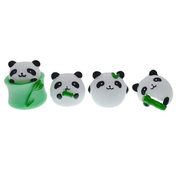 熊貓樹脂裝飾