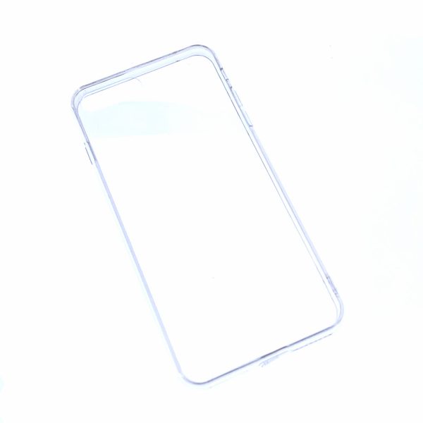 iPhone 7 Plus/8 Plus透明硬底軟邊凹槽滴膠電話殼