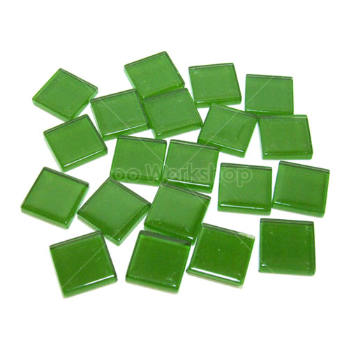 綠色正方形水晶馬賽克10MM/20MM