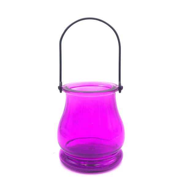 紫色燈籠玻璃吊瓶