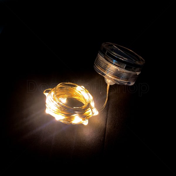 LED防水燈串-暖黃1米20燈